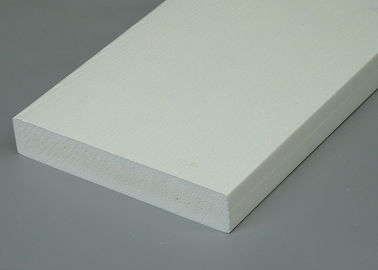 Nessun bordo riciclabile bianco di scissione della disposizione del PVC 5/4 x 6 per l'interno
