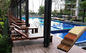 Polvere del PVC di 60% e pavimentazione composita di legno della piscina di Decking della polvere WPC di 30%